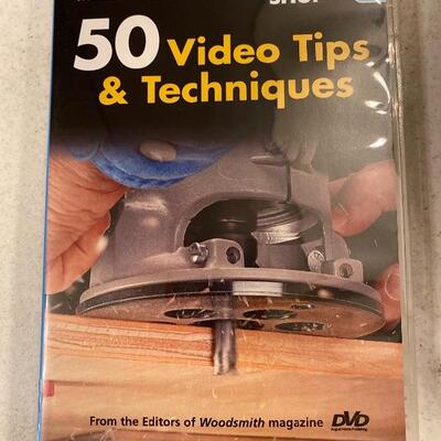 Lot# 137 s 8 Woodsmith Shop DVDâ€™s Season 1-5 + Vol 1, 2, 3 Tips DVD Woodworking Cabinet Making Tools 