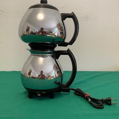 LOT 147 Vintage Sunbeam Coffee Master Percolator #C30A Chrome