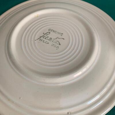 LOT 125 Group Vintage Fiesta Ware Salad Plates 7.5" Original Colors