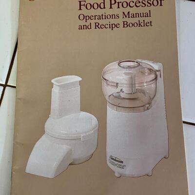 LOT 166 SUNBEAM OSKAR FOOD PROCESSER