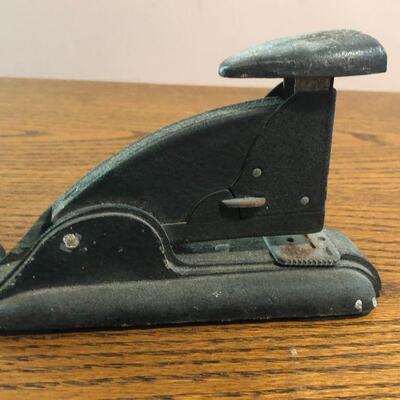 Vintage Office Supplies - Hole Punch and Stapler 