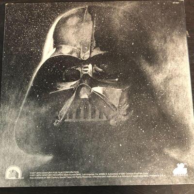 Original Star Wars Soundtrack LP Record Album 