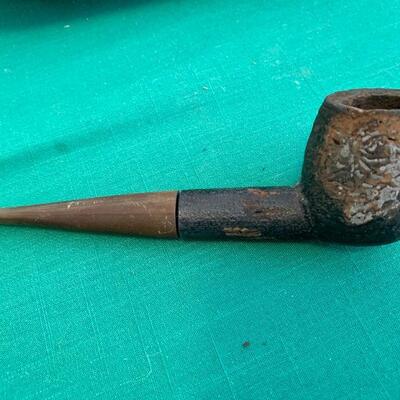 LOT 171 VINTAGE MCM PIPE ASH TRAY & PIPE
