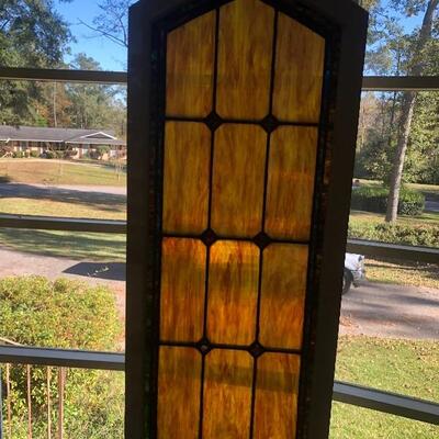 Antique Large Stained Glass Window - Window 1