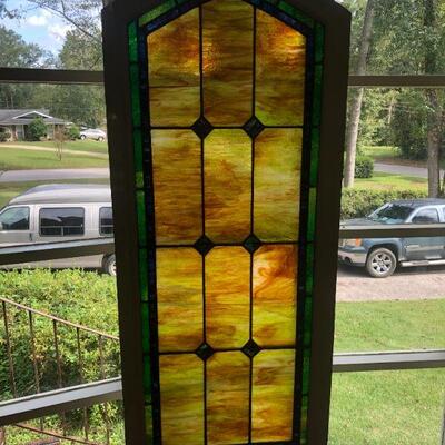 Antique Large Stained Glass Window - Window 2