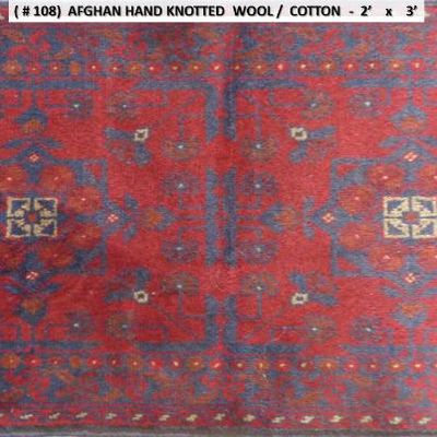 BLACK FRIDAY SALE Discount code: ABCBLACKFRIDAY     https://abcrugskilims.com/  Fine quality,  Afghan Hand Knotted Vintage Rugs, 2' X 3'...
