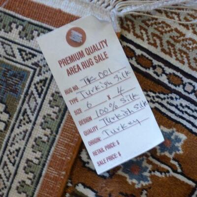 BLACK FRIDAY SALE Discount code: ABCBLACKFRIDAY     https://abcrugskilims.com/  Turkish Silk 001, Hand-Knotted Fine quality Turkish Silk...