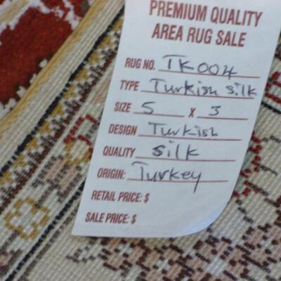 BLACK FRIDAY SALE Discount code: ABCBLACKFRIDAY     https://abcrugskilims.com/  Turkish Silk 004, Hand-Knotted Fine quality Turkish Silk...