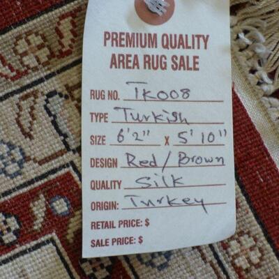 BLACK FRIDAY SALEÂ Discount code: ABCBLACKFRIDAYÂ  Â Â Â https://abcrugskilims.com/Â Â Turkish Silk 008, Hand-Knotted Fine quality...