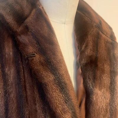 LOT 209 VINTAGE FUR COAT S L STEIN FURS NEW YORK