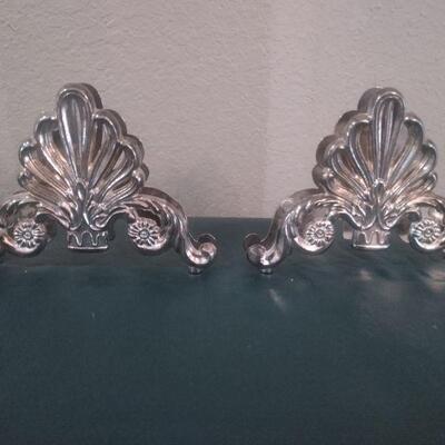 LOT 54  SILVER PLATED SERVING PIECES