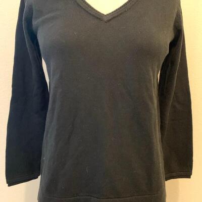 LOT 214 J JILL V NECK SWEATER 