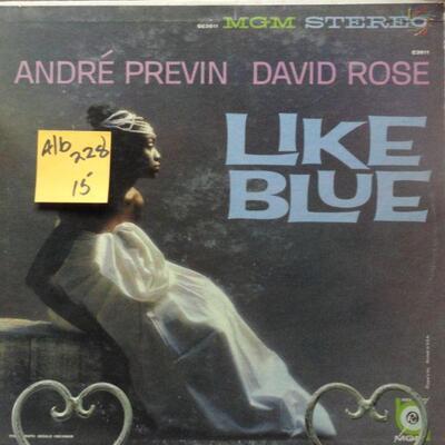 ALB228 ANDRE PREVIN LIKE BLUE VINTAGE ALBUM