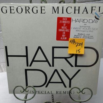 ALB224 GEORGE MICHAL HARD DAY VINTAGE ALBUM