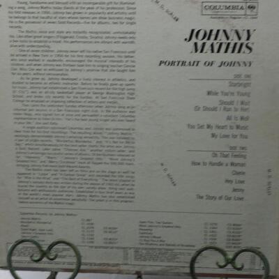 ALB218 JOHNNY MATHIS PORTRAIT OF JOHNNY VINTAGE ALBUM
