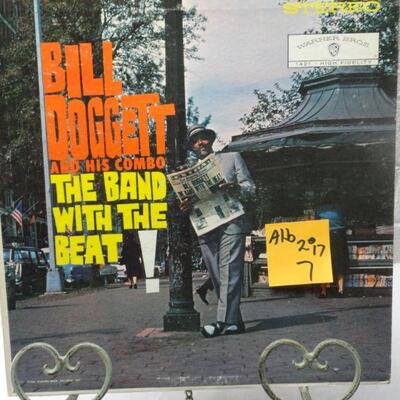 ALB217 BILL DOGGETT THE BAND WITH THE BEAT VINTAGE ALBUM