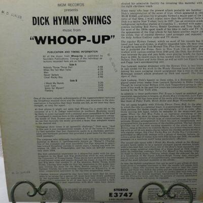 ALB203 DICK HYMAN WHOOP-UP VINTAGE ALBUM