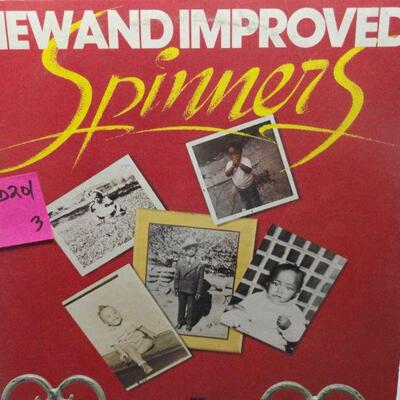 ALB201 THE SPINNERS NEW AND IMPROVED VINTAGE ALBUM