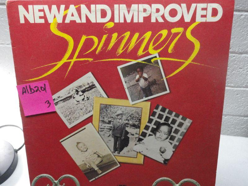 ALB201 THE SPINNERS NEW AND IMPROVED VINTAGE ALBUM
