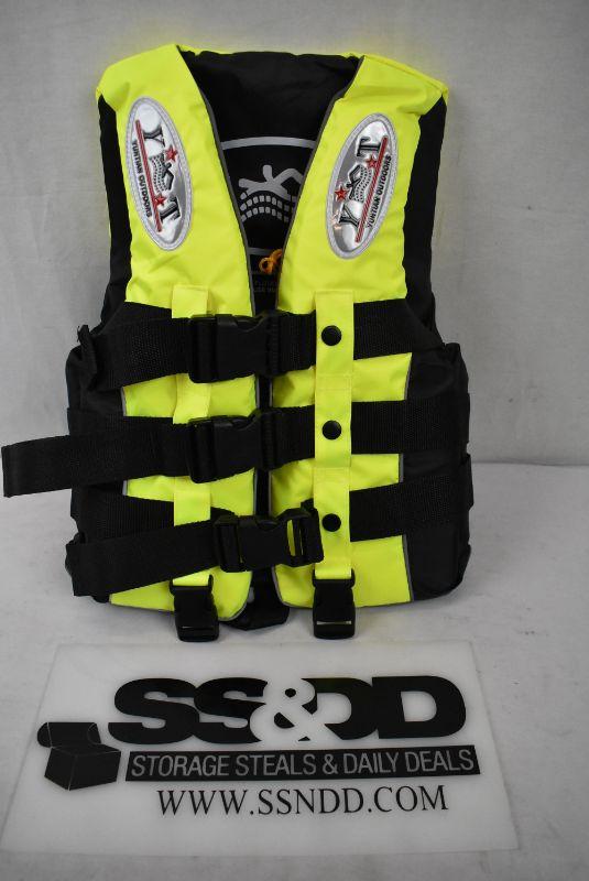 Yuntian Outdoors Flotation Aid Life Jacket Vest for Kids, Yellow & Black -  New | EstateSales.org