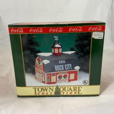 (38) Coca Cola Town Square | Moonies  Antiques | MIB