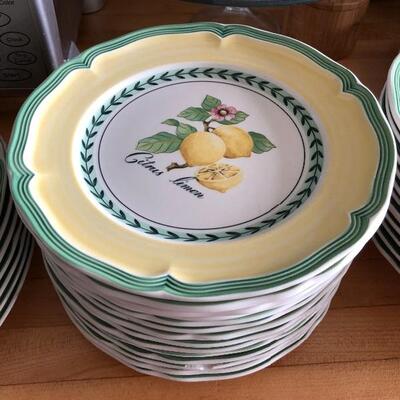Large Villeroy & Boch French Garden Country Collection Fine China Set