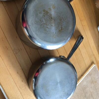 Lot of 4 All-Clad Pots