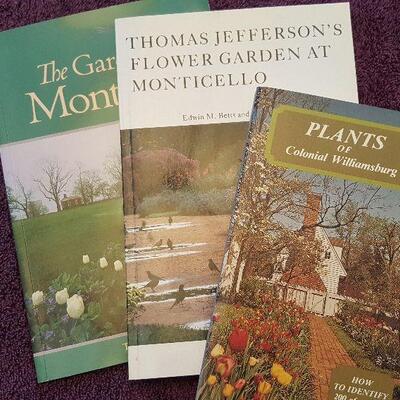 Trio of Historic Garden Books