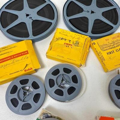 Lot# 208 s Vintage 8mm 1960â€™s Developed and Unused Film