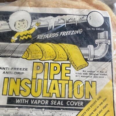 Lot# 221 NEW Lot Pipe Insulation Pipe Freeze Protect 