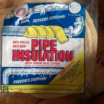 Lot# 221 NEW Lot Pipe Insulation Pipe Freeze Protect 
