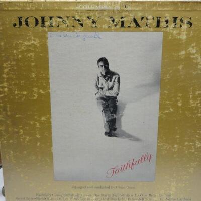ALB112 JOHNNY MATHIS FAITHFULLY VINTAGE ALBUM