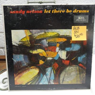 ALB331 SANDY NELSON LET THERE BE DRUMS VINTAGE ALBUM