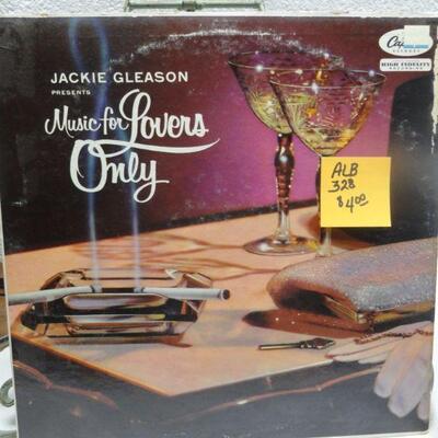 ALB328 JACKIE GLEASON MUSIC FOR LOVERS ONLY VINTAGE ALBUM