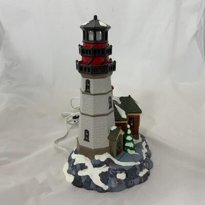 (68) Dept 56 | Christmas Cove Lighthouse (1995) | Retired | MIB