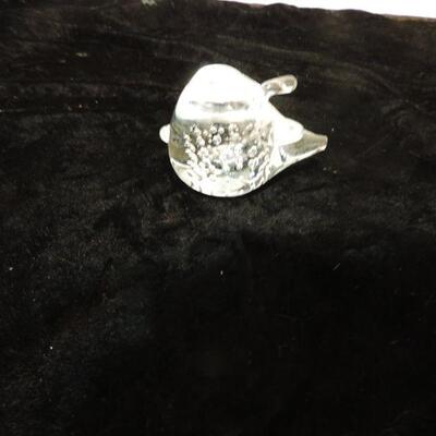 ANIMAL GLASS FIGURINES