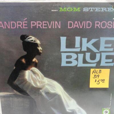 ALB319 ANDRE PREVIN LIKE BLUE VINTAGE ALBUM