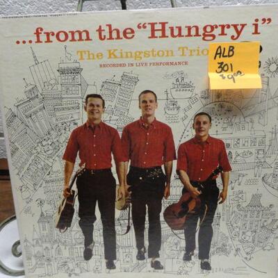ALB301 THE KINGSTON TRIO FROM THE HUNGRY I VINTAGE ALBUM