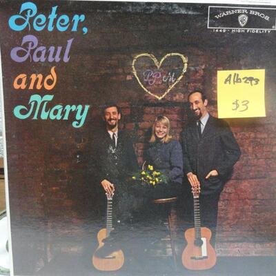 ALB293 PETER PAUL AND MARY  VINTAGE ALBUM