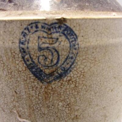 Lot 176 - Vintage # 5 Burley Winter Pottery Jug