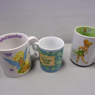Lot 182 -  Tinker Bell Coffee Cups Mugs