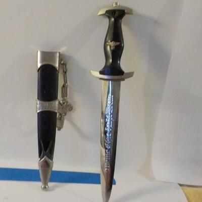 World War German Dagger reproduction 18 in. long.