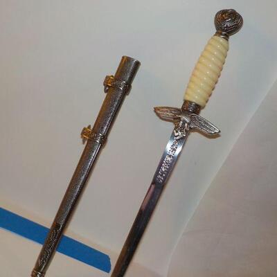" World War 2 German Officers Dagger" reproduction 20 in. long.
