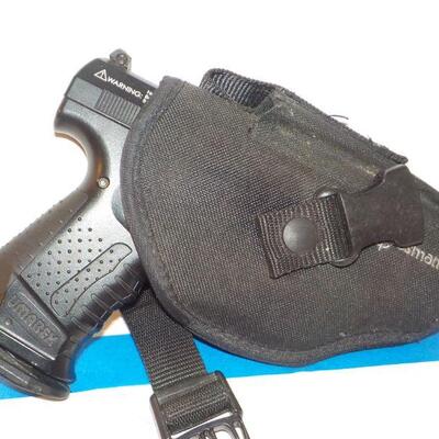 CPS Pellet Air hand gun and shoulder holster.