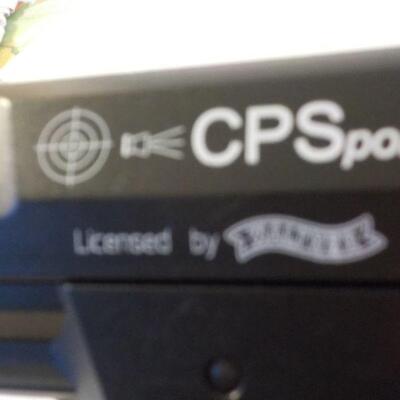 CPS Pellet Air hand gun and shoulder holster.