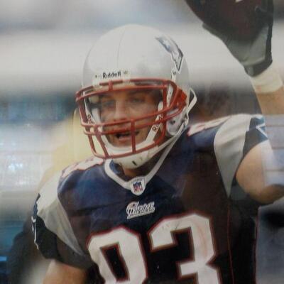 " Patriots Wes Welker Pro Photo".