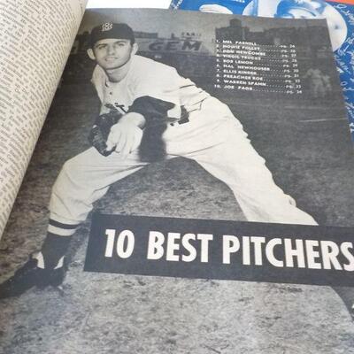 " Whos Who 1937 Edition and 1949 Baseball Stars Magazines.