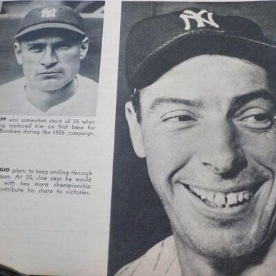 " Whos Who 1937 Edition and 1949 Baseball Stars Magazines.
