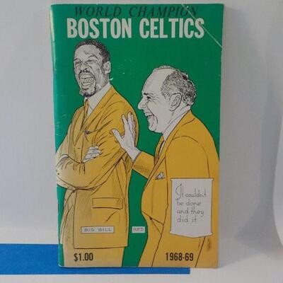 " World Champion Boston Celtics Yearbook 1968-69;
