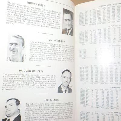 " World Champion Boston Celtics Yearbook 1968-69;